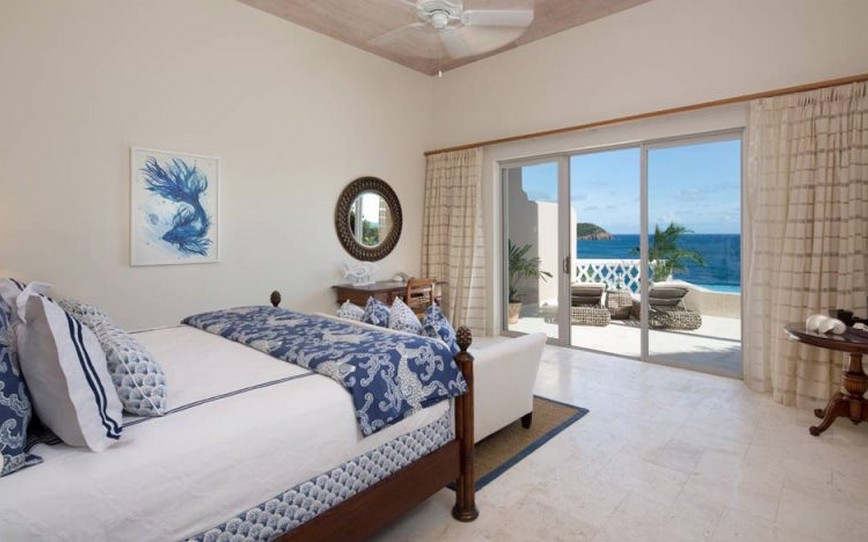 Bedroom,-Ocean-View,-Blue,-white-Decor,-Cutains-Bluff,-Antigua.jpg